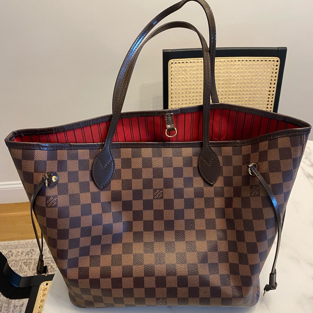 AUTHENTIC LOUIS VUITTON NEVERFUL MM TOTE